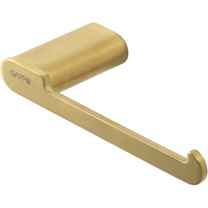 Держатель туалетной бумаги GAPPO G309 сатин золотой G30903-23