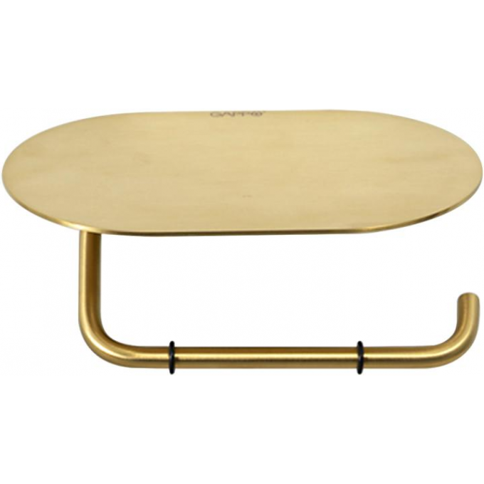 Держатель туалетной бумаги GAPPO G309 сатин золотой G30903-3