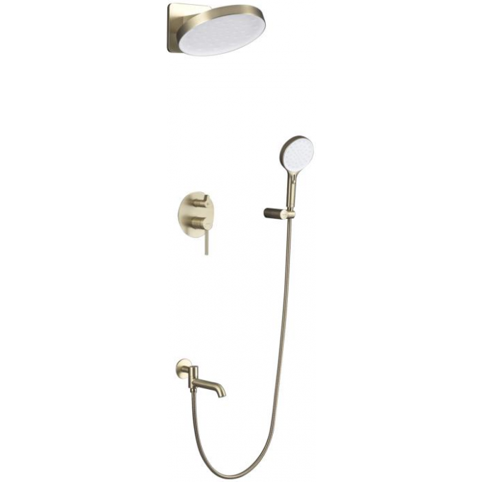 Душевой комплект GAPPO G06-3 золотой сатин G7106-3