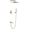 Душевой комплект GAPPO G17-3 G7117-3 сатин золотой