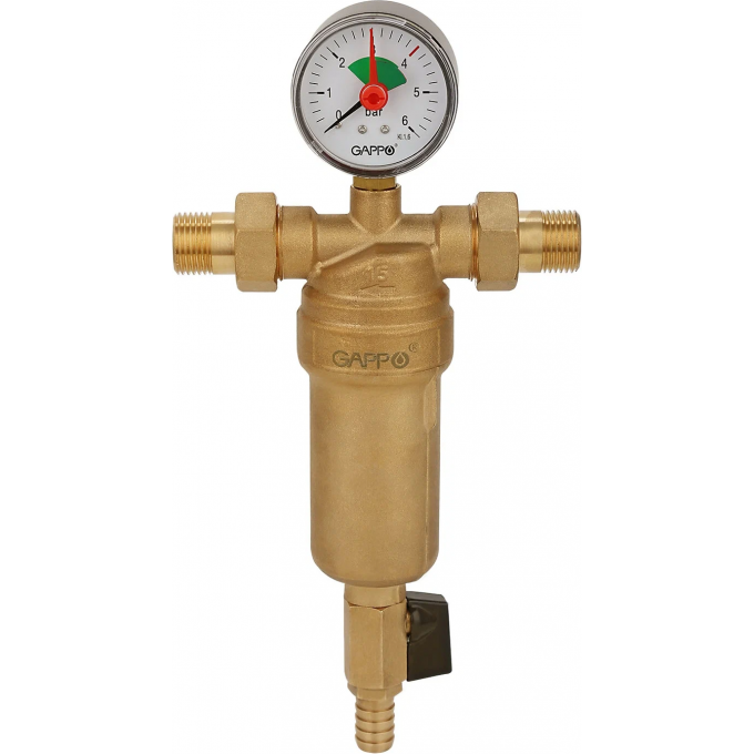 Фильтр промывной для холодной воды GAPPO G1410.04