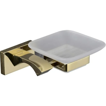 Мыльница GAPPO G0702-3 с держателем, золото
