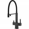 Смеситель для кухни GAPPO G4395-56 с гибким изливом, черный Смеситель для кухни GAPPO G4395-56 с гибким изливом, черный