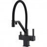 Смеситель для кухни GAPPO G4395-66 с гибким изливом, черный Смеситель для кухни GAPPO G4395-66 с гибким изливом, черный