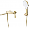 Смеситель для ванны GAPPO G10-3 сатин золотой G3210-3