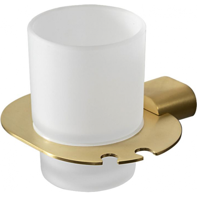 Стакан для ванной GAPPO G309 сатин золотой G30906-3